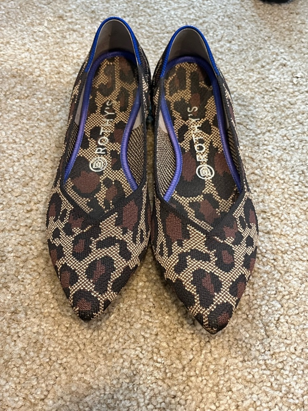 Rothy’s Wildcat animal print points